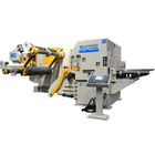 Electric Hydraulic Hole Puncher Coil Feeder Straightener For Metal Sheets With 12 Months Warranty
